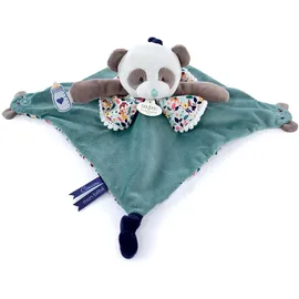 Doudou et Compagnie Les Petits Futés Kuscheltier mit Fingerpuppe Panda 30 cm