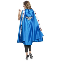 Rubie ́s Kostüm Wonder Woman Umhang, Original lizenzierter Umhang zum DC Comic ‚Wonder Woman‘ blau