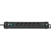 Premium-Line 6-fach + 2 x USB 3 m schwarz