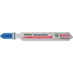 BOSCH Stichsägeblätter-Set, Bezeichnung: T118EHM-E