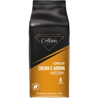 Cellini Crema e Aroma Ganze Bohne, 1000 g, 1er Pack (1 x 1 kg)