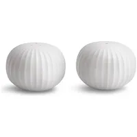 Kähler Hammershøi Salz- und Pfefferstreuer-Set 5 cm Weiß unbefüllt