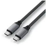 Satechi Type-C auf Type-C Kabel 25 cm space grey
