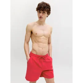 JACK & JONES Badeshorts JPSTMAUI NORREBRO SWIM SHORTS Rot S