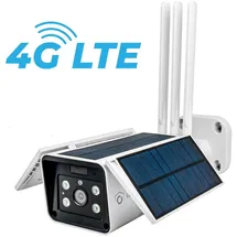 LuVision 4G LTE Solar IP Kamera Weiß