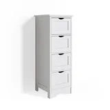 Vicco Badschrank Bianco Weiß 30 x 81 cm