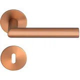Meintürgriff Drückergarnitur Toulouse Flachrosette Roségold