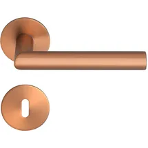 Meintürgriff Drückergarnitur Toulouse Flachrosette Roségold