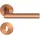 Meintürgriff Drückergarnitur Toulouse Flachrosette Roségold