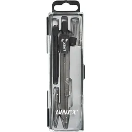 LINEX Zirkel-Set 3-teilig Schwarz