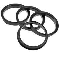4X Zentrierringe 67,0 x 60,1 mm schwarz Felgen Ringe Made in Germany