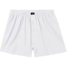 H.I.S. Weiter Boxer unifarben weiß S 5er Pack
