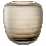 LEONARDO Vase Bellagio 18,5 cm Glas Beige 18