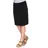 sheego Bleistiftrock Damen Schwarz 58
