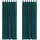 vidaXL Verdunkelungsvorhänge 2 pcs Dunkelgrün 140 x 245 cm
