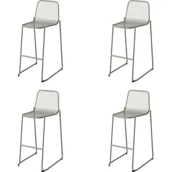 Barhocker ESSENTIALS "Mase", grün, B:52cm H:105cm T:52cm, Hocker, stapelbar