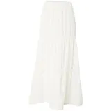 Pieces Maxirock im Stufen-Look Modell 'SIKKA', Offwhite, XL