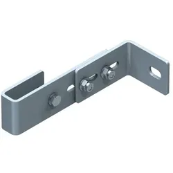 Wandhalter, Abst. 150-200mm Edelstahl - natur