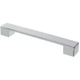 livingpoint24 Möbelgriff Möbelgriff BA 160mm, Küchengriff Chrom glänzend, Badmöbel Griff (16)