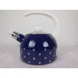 RIESS Flötenkessel Plus 2 l Blümchenblau