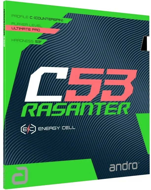 andro Belag Rasanter C53 rot ULTRAMAX - rot ULTRAMAX