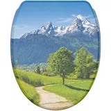 Sanilo WC-Sitz Alpen Absenkautomatik Blau