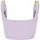 URBAN CLASSICS Color Block Sport-bh Lilac / Viola Blue / Soft Sea Graass S