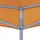 vidaXL Partyzelt-Dach 4x3 m Orange 270 g/m2