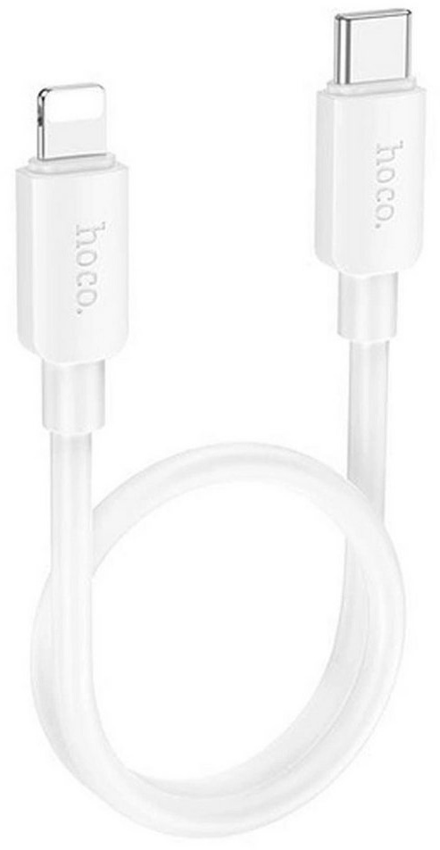 HOCO X96 USB Daten & Ladekabel bis zu 2.4A Ladestrom Smartphone-Kabel, Lightning, USB Typ C (25 cm), Premium Aufladekabel für iPhone, iPad oder den iPod