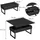 Vicco Lifty Schwarz Holzwerkstoff 100 x 50 cm