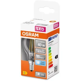 Osram LED Lampe 4W P40 Filament klar neutralweiss wie 40W 4058075435209