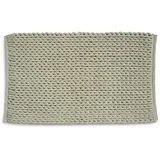 Kela Badteppich Marie 60 x 100 cm Mischgewebe Grau Taupe