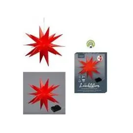 Cepewa LED-Stern 35 cm rot
