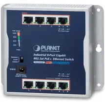 Planet IP30 Industrial WGS-818HP 8 Ports