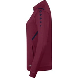 Jako Challenge Polyesterjacke Damen maroon/marine 36