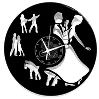 Instant Karma Clocks Vinyl Wanduhr Vintage Handgemache Schallplatten-Design Dekor Tänzer Tanz Gesellschaftstanz