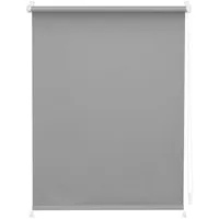 Lichtblick Thermo-Rollo / Verdunkelungsrollo Klemmfix 70 x 150 cm grau