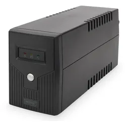 DIGITUS Line-Interactive USV, 600 VA/360 W, Line-Interaktiv, 0,6 kVA, 360 W, Pse
