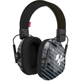 Alpine Racing Pro Earmuff MotoGPTM - Kapselgehörschutz für Erwachsene - Gehörschutz für Motorsportveranstaltungen und laute Umgebungen - Lärmreduzierung von 26 dB - Hochwertiges Karbon