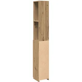 vidaXL Badschrank Artisan-Eiche 25x25x170 cm Holzwerkstoff