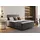 kaiser möbel Boxspringbett mit zwei matratze und topper SEVI stoff Monolith Braun 120 cm x 200 cm - Braun