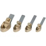 Gewa Hobel Set, 4-teilig, Länge 25 mm, 30 mm, 35 mm, 47 mm