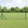 vidaXL Zaunpfosten 10 x 0,5 m Grün/Stahl