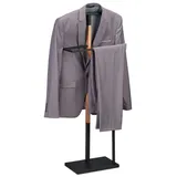 Relaxdays Herrendiener Freistehend Hellbraun