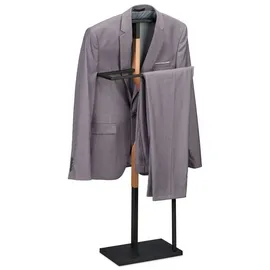 Relaxdays Herrendiener Freistehend Hellbraun