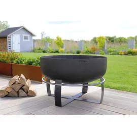 Cook King Feuerschale XXL Ø 50 cm Schwarz