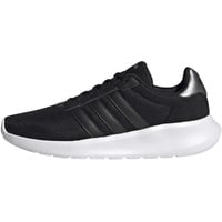 adidas Damen Lite Racer 3.0 Shoes Running Shoe, core Black/core Black/Iron met, 36 2/3 EU