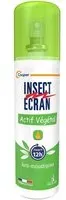 INSECT ECRAN - Spray Anti-Moustiques Protection contre les piqûres de moustiques & tiques Peau Actif d'origine végétale Fabriqué en France 100 ml Liquide