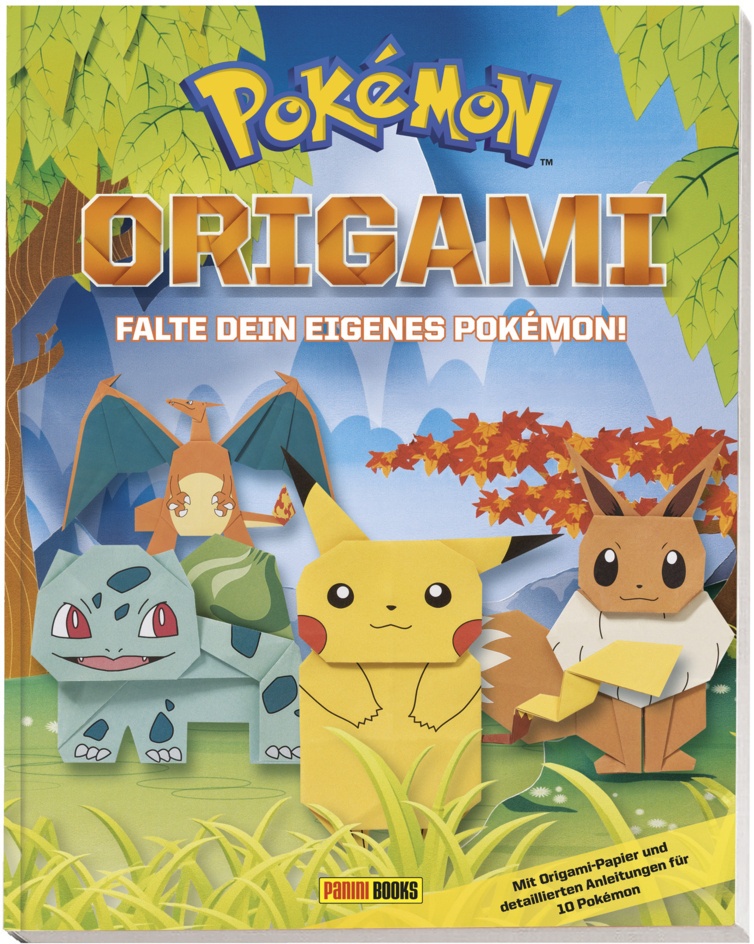 Pokémon: Origami - Falte Dein Eigenes Pokémon - Pokémon  Kartoniert (TB)