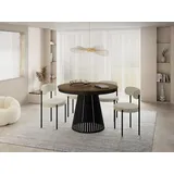 WFL GROUP Naro Ø 120 cm braun